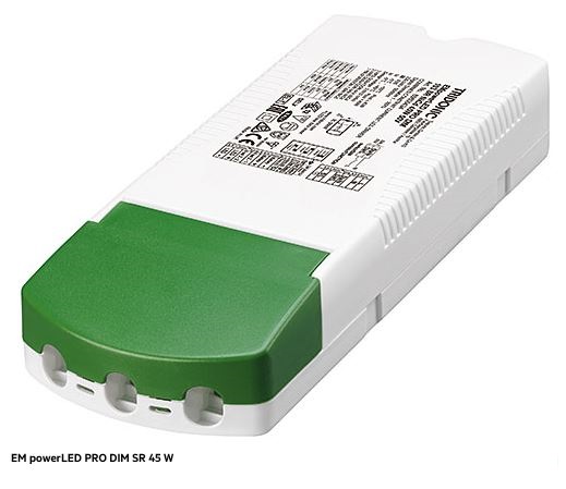 Beltrade: Tridonic emergency lighting: EM powerLED PRO DIM and EM powerLED SELFTEST FX