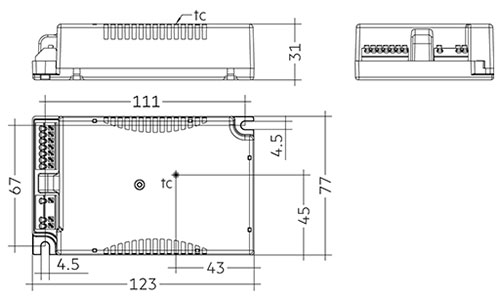 Tridonic: Zewnętrzny sterownik LED LCO NFC PRE3